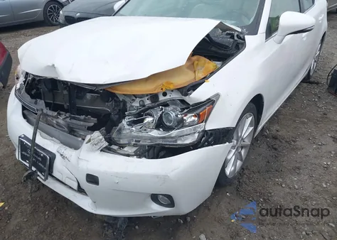 2012 Lexus Ct 200H Premium из США, поврежденный, VIN JTHKD5BH3C2066143